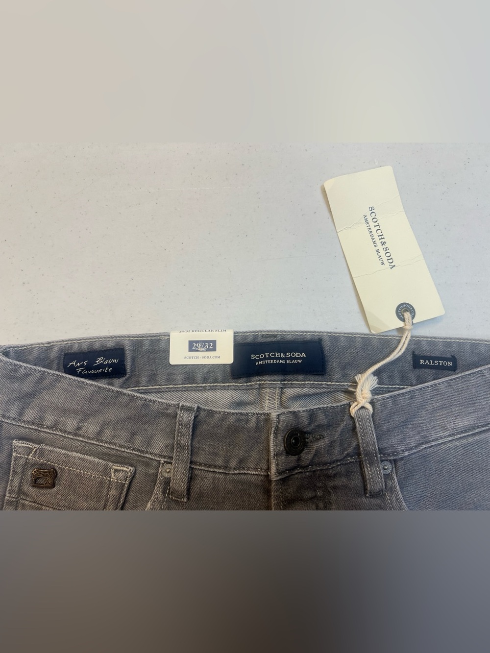 Scotch & Soda Gray Men’s Jeans Ralston